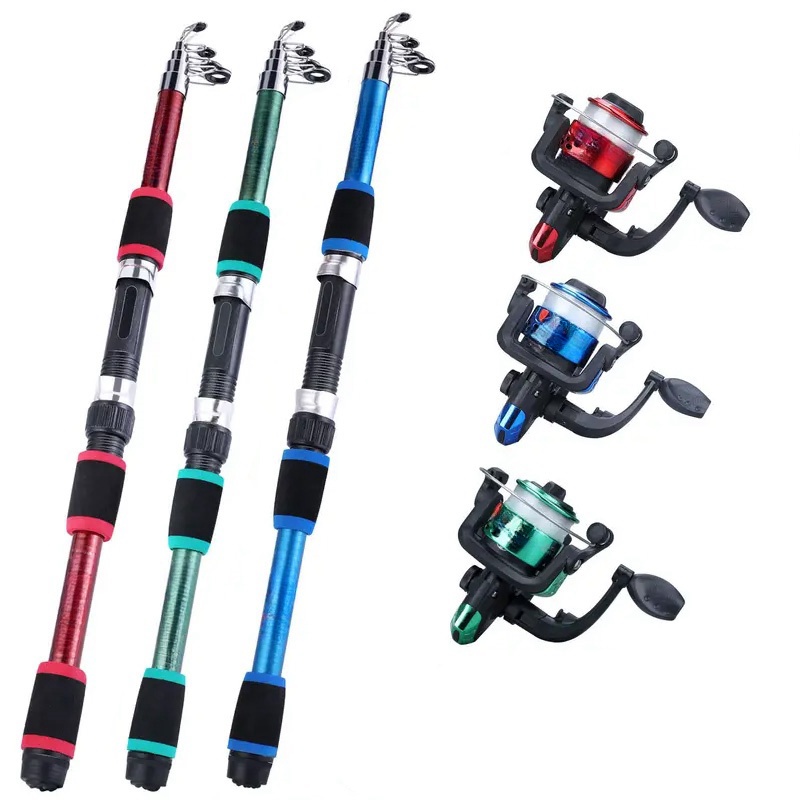 Fishing Rod Surf - Hengelset Volledige sets met telescopische hengel