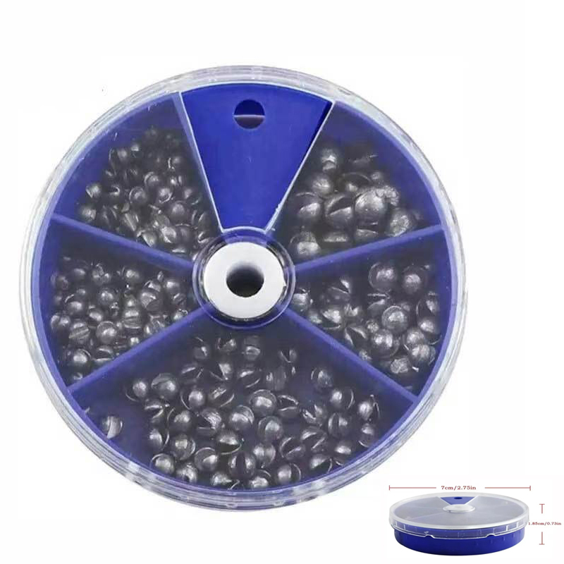 Fishing Rod Building Kit - Split Shot Fishing Sinkers Gewichten 205
