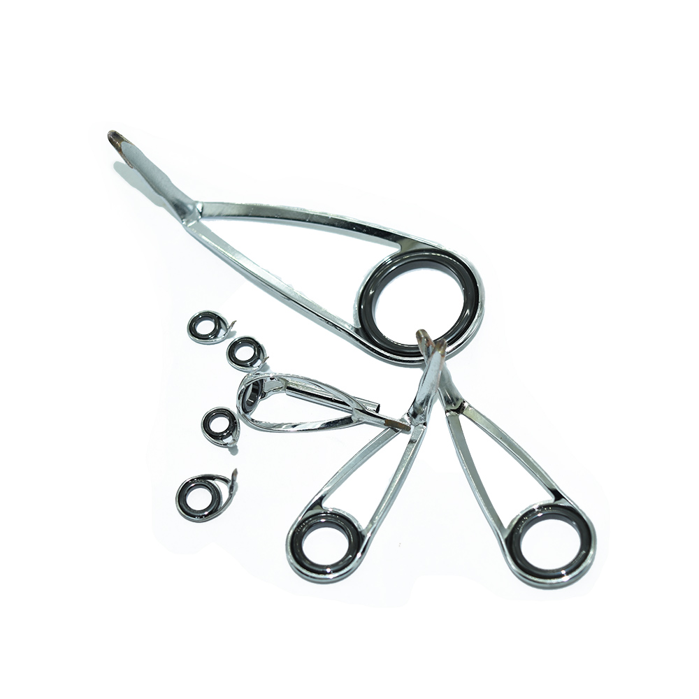 8 stks/Kit KLH Beugel Rvs Gids - Fishing Rod Building Kit recensie en prijs