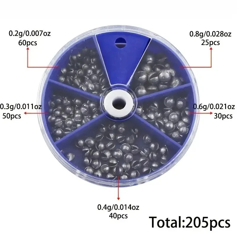 Split Shot Fishing Sinkers Gew - Fishing Rod Building Kit recensie en prijs
