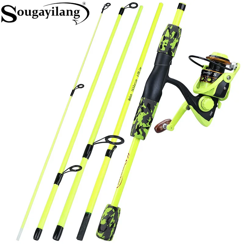 Sougayilang Draagbare 5-delige - Fishing Rod Combo recensie en prijs