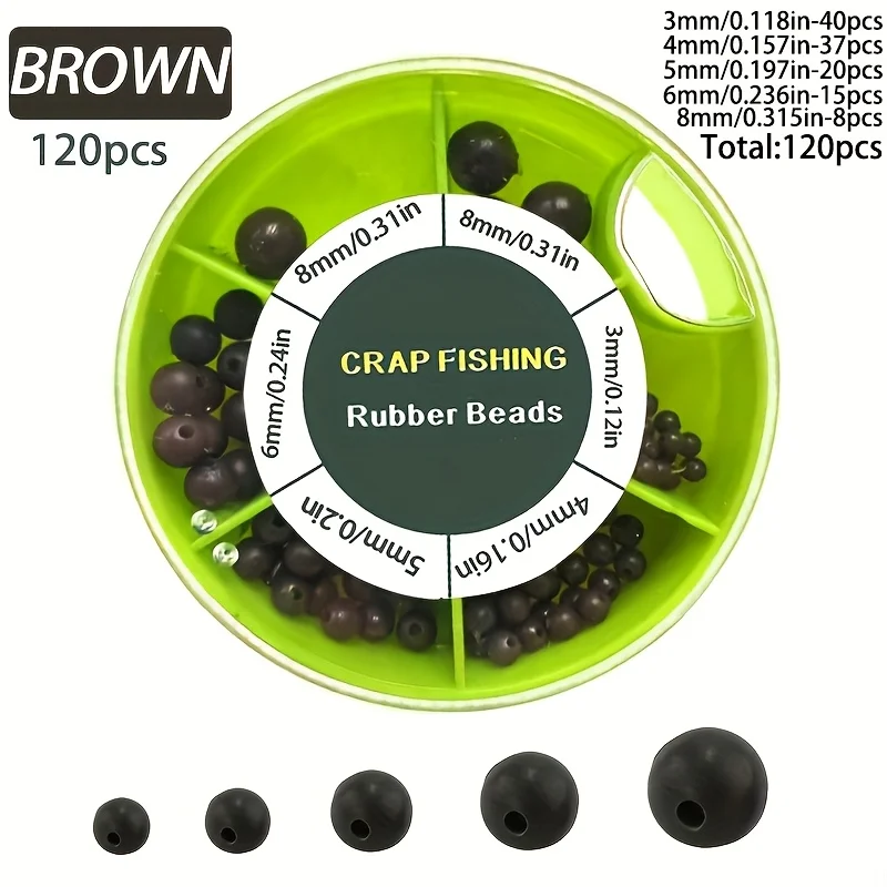 120 stuks rubberen kralenset v - Fishing Rod Building Kit recensie en prijs