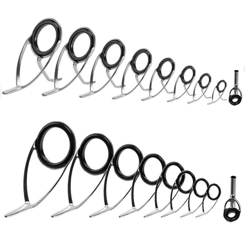 9 Stuks Hengel Geleiders Ring  - Fishing Rod Building Kit recensie en prijs